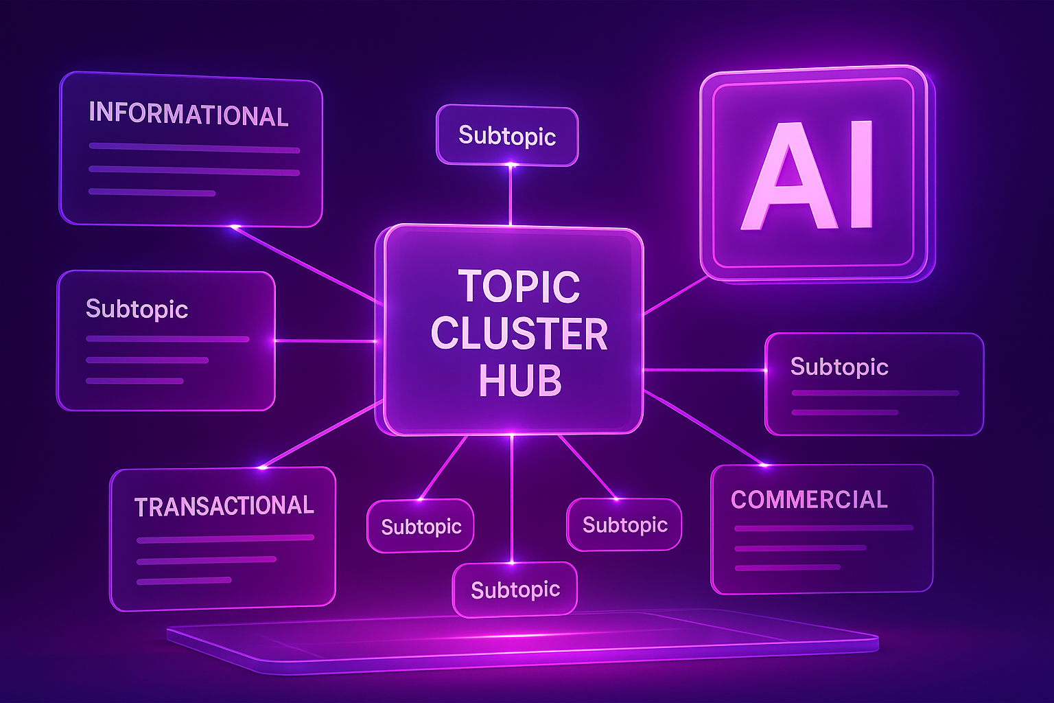 Hero image for Why Topic Clusters Outperform Keywords in AI-Driven Search